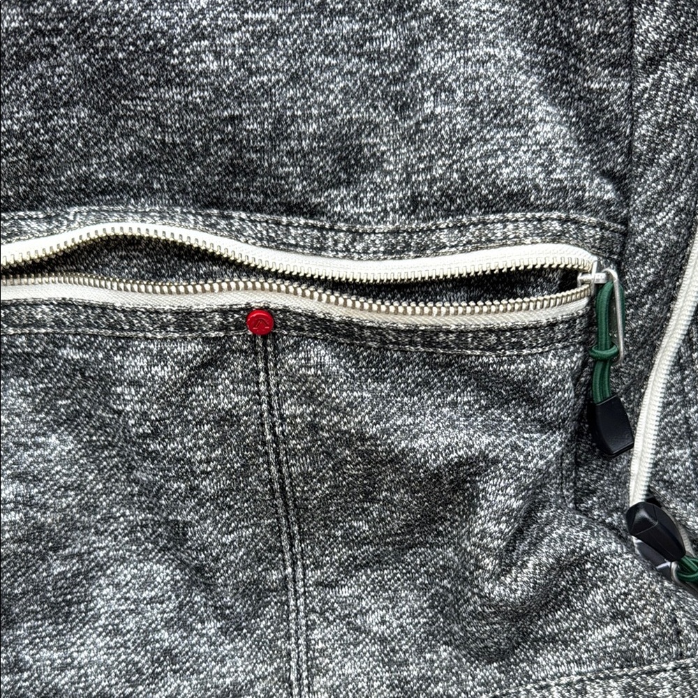 STATE Gray Minimalist Backpack with Heathered Texture - Picture 4 of 13